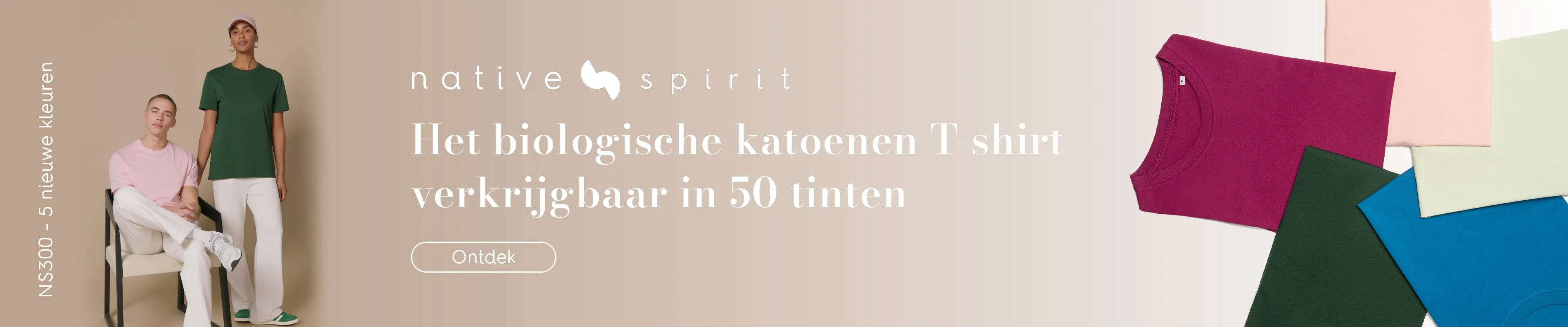 Ecologische uniseks T-shirt - NS300